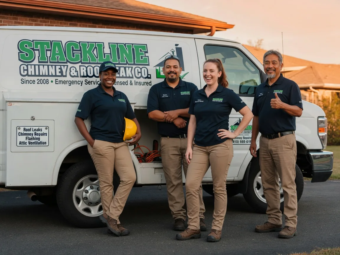 Chimney flashing repair company in Clover, SC